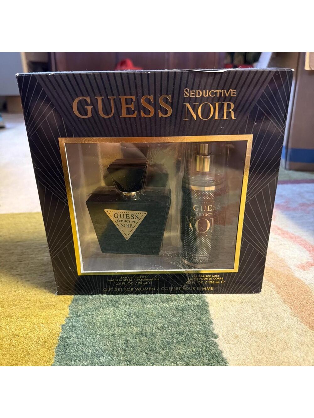 Guess Seductive Noir by Guess for Women - 2 Pc Gift Set 2.5oz EDT Spray, 4.2o...